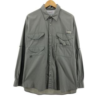 コロンビア(Columbia)の古着 コロンビア Columbia PFG 長袖 フィッシングシャツ メンズL /eaa378275(シャツ)