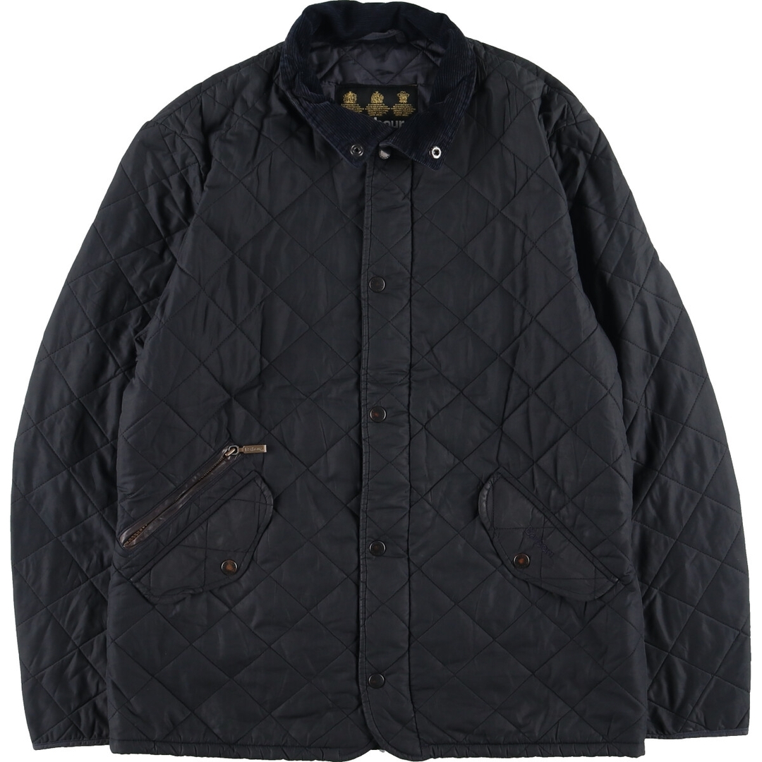 新品 Barbour キルティング ブラック アウター インナー ジャケット 黒