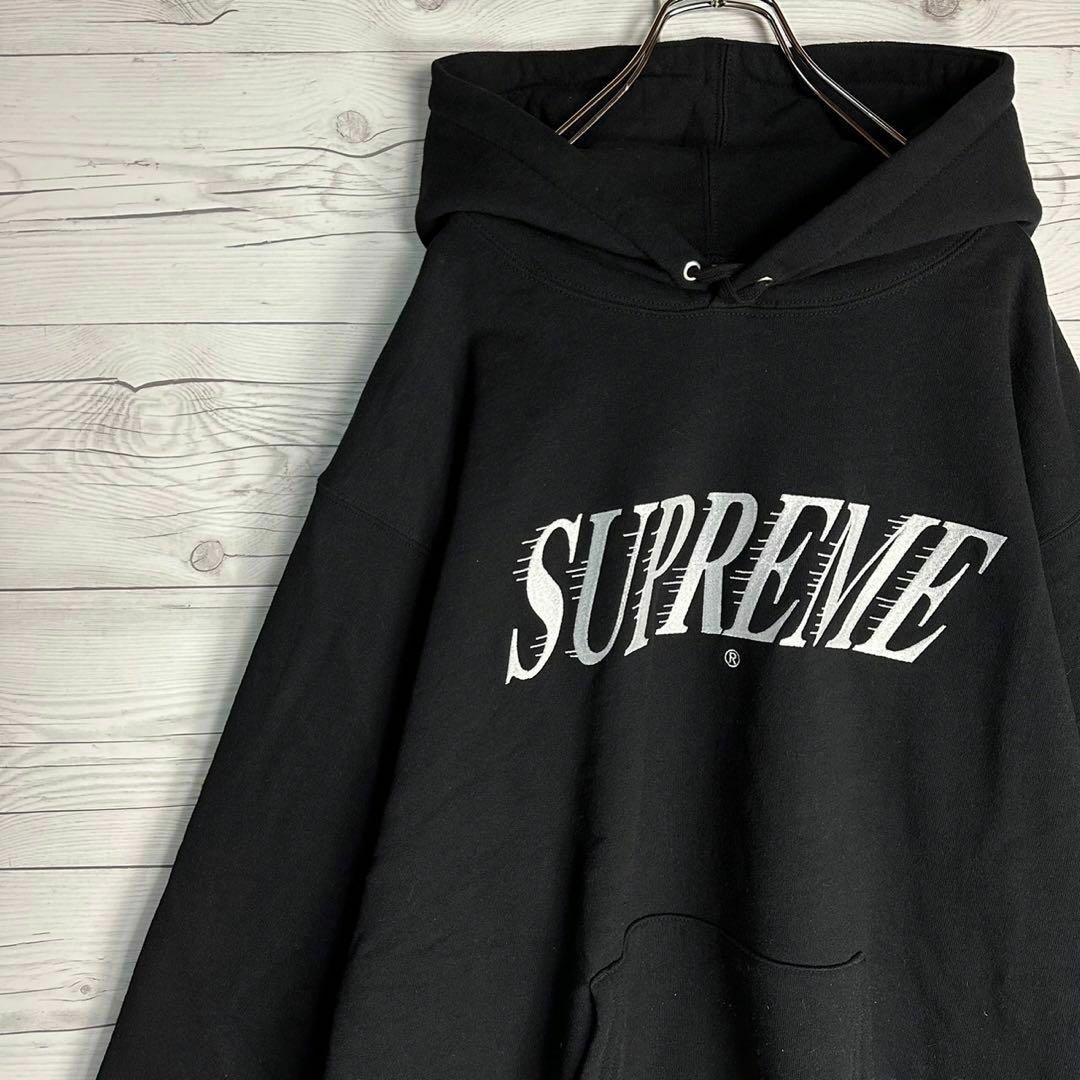 即完売モデル】Supreme サイドライン刺繍ロゴ 入手困難 希少 パーカー-