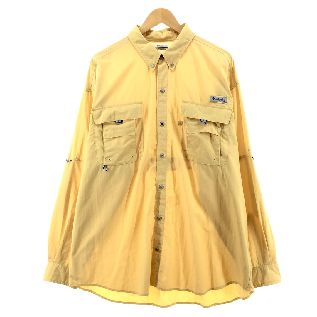 コロンビア Columbia PFG 長袖 フィッシングシャツ メンズXXL /eaa378348