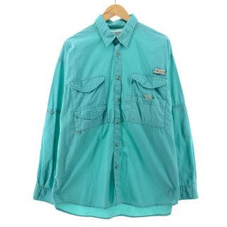 コロンビア(Columbia)の古着 コロンビア Columbia PFG 長袖 フィッシングシャツ メンズXL /eaa378350(シャツ)