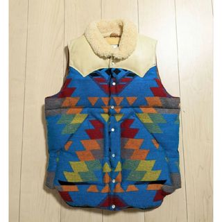 ロッキーマウンテンフェザーベッド(Rocky Mountain Featherbed)の36 良品 Rocky Mountain  PENDLETON  ダウンベスト(ダウンベスト)