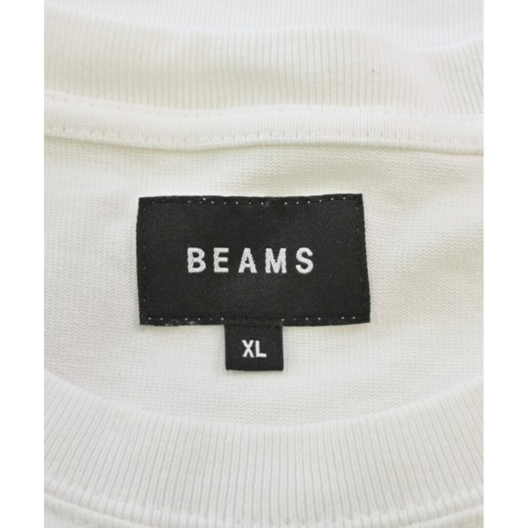 BEAMS ビームス Tシャツ・カットソー XL 白 【古着】【中古】