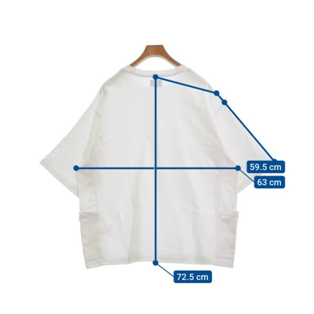 BEAMS ビームス Tシャツ・カットソー XL 白 【古着】【中古】