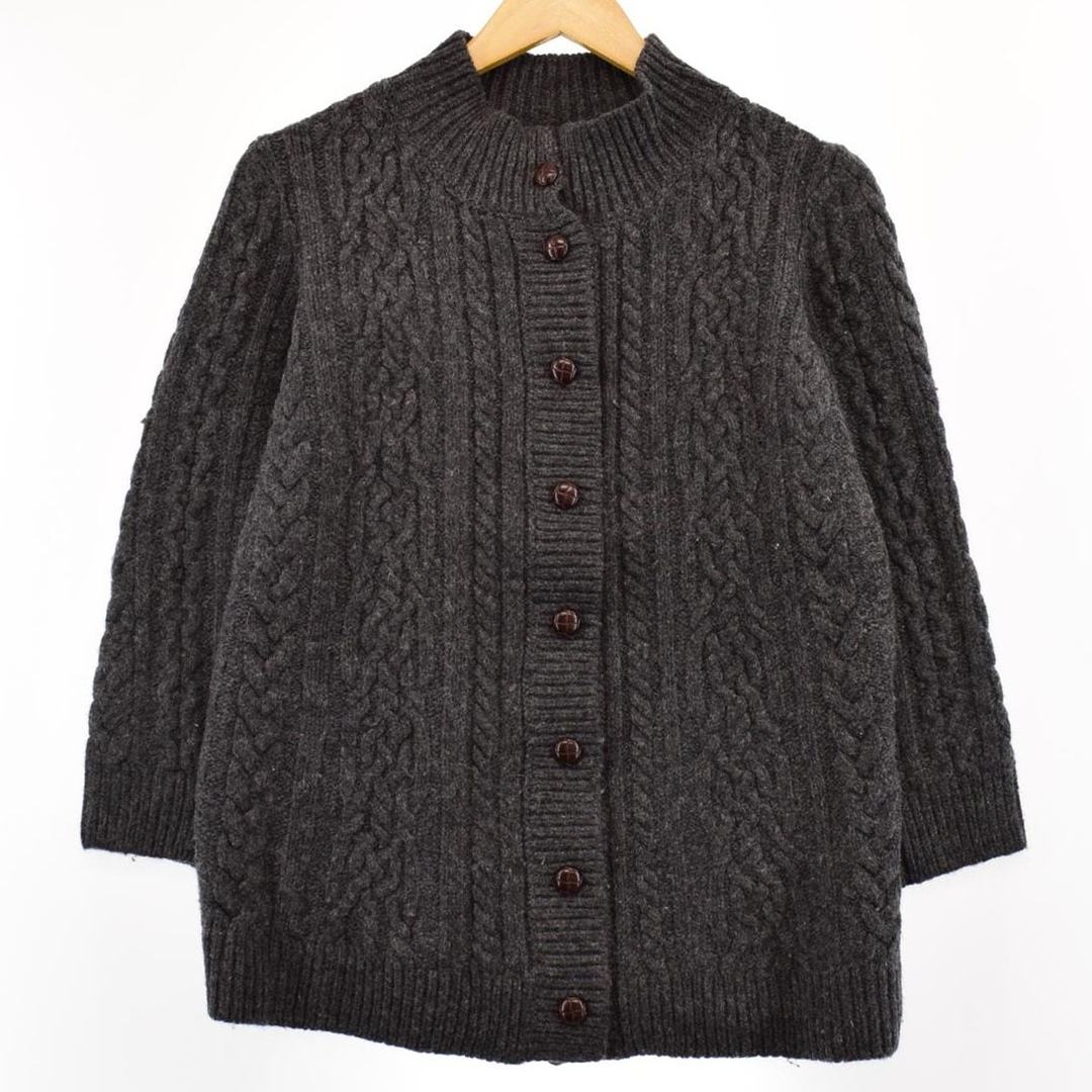 L.L.Bean - 古着 エルエルビーン L.L.Bean ケーブル編み ウールニット