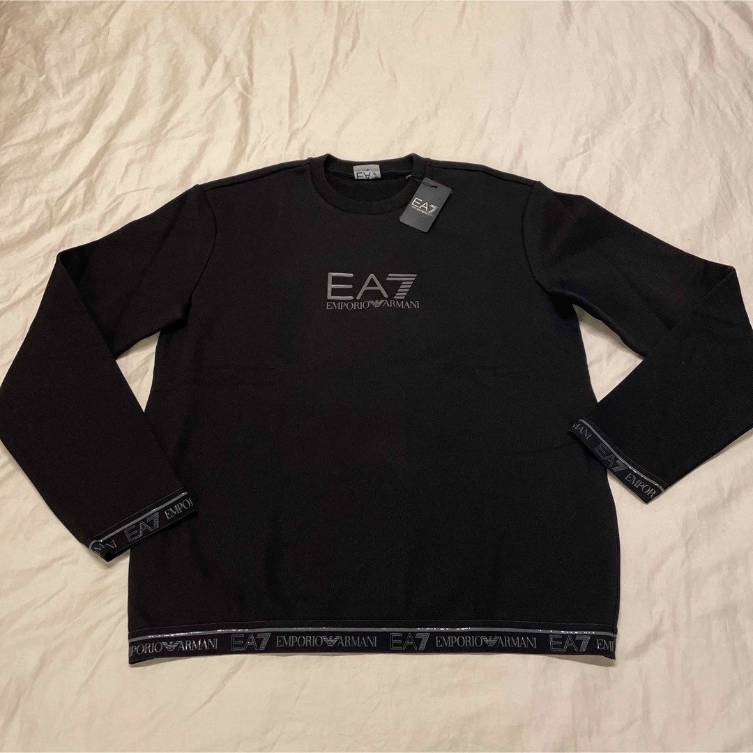 EMPORIO ARMANI EA7(エンポリオアルマーニイーエーセブン)のラスト1点！ARMANI 新品タグ付き　トレーナー メンズのトップス(Tシャツ/カットソー(七分/長袖))の商品写真