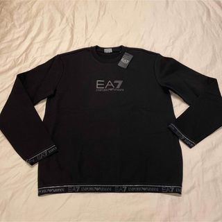 エンポリオアルマーニイーエーセブン(EMPORIO ARMANI EA7)のラスト1点！ARMANI 新品タグ付き　トレーナー(Tシャツ/カットソー(七分/長袖))