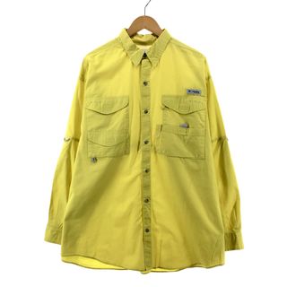 コロンビア(Columbia)の古着 コロンビア Columbia PFG 長袖 フィッシングシャツ メンズXL /eaa378335(シャツ)