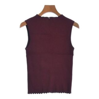 プロポーションボディドレッシング(PROPORTION BODY DRESSING)のPROPORTION BODY DRESSING ノースリーブ F 赤系 【古着】【中古】(タンクトップ)