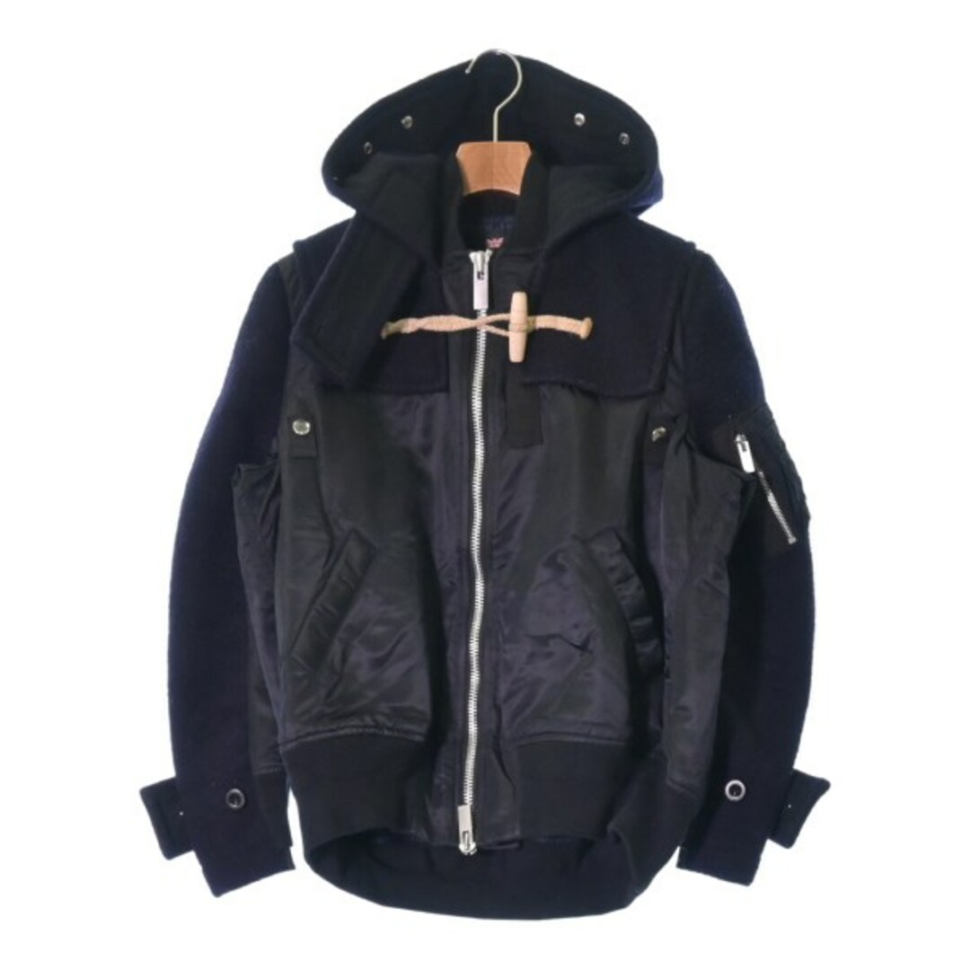 sacai(サカイ)のsacai サカイ ブルゾン（その他） 1(S位) 黒x紺 【古着】【中古】 レディースのジャケット/アウター(その他)の商品写真