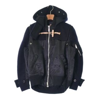 サカイ(sacai)のsacai サカイ ブルゾン（その他） 1(S位) 黒x紺 【古着】【中古】(その他)