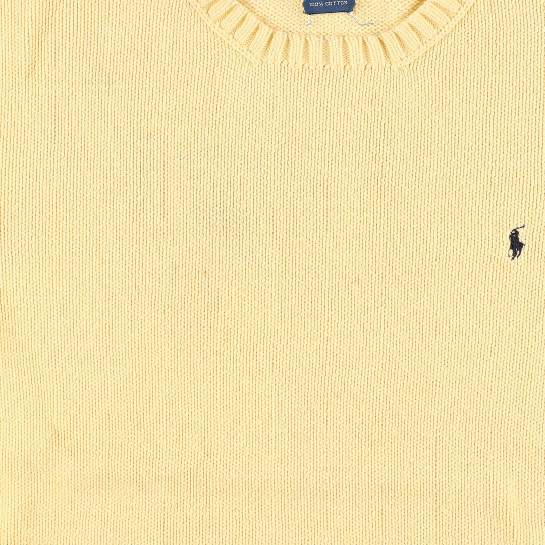 Ralph Lauren(ラルフローレン)の古着 ラルフローレン Ralph Lauren POLO by Ralph Lauren コットンニットセーター メンズXL /eaa378643 メンズのトップス(ニット/セーター)の商品写真