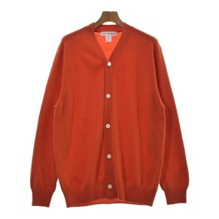 コムデギャルソンシャツ(COMME des GARCONS SHIRT)のCOMME des GARCONS SHIRT カーディガン S オレンジ 【古着】【中古】(カーディガン)