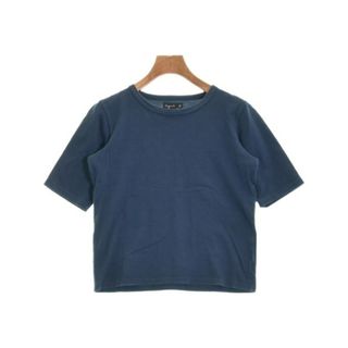 アニエスベー(agnes b.)のAgnes b. アニエスベー Tシャツ・カットソー 1(S位) 青 【古着】【中古】(カットソー(半袖/袖なし))