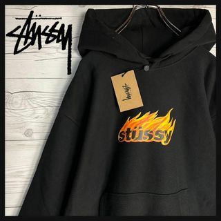 ステューシー(STUSSY)の【入手困難モデルタグ付】ステューシー ファイヤーパターン 即完売 希少 パーカー(その他)