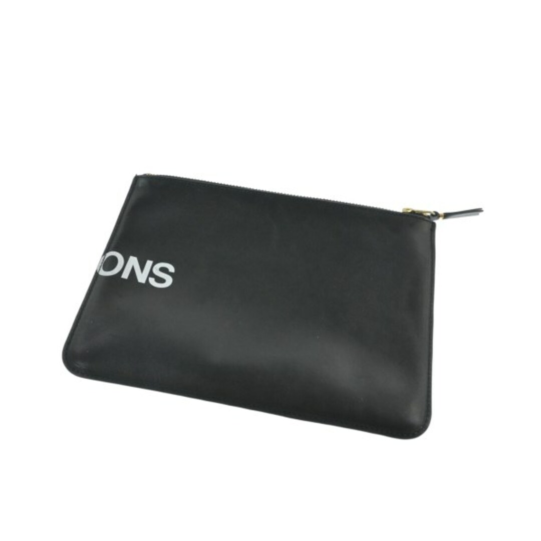 COMME des GARCONS コムデギャルソン ポーチ - 黒 【古着】【中古】 COMME des GARCONS コムデギャルソン ポーチ - 黒