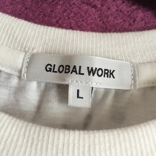 GLOBAL WORK(グローバルワーク)のレースカットソー レディースのトップス(カットソー(半袖/袖なし))の商品写真