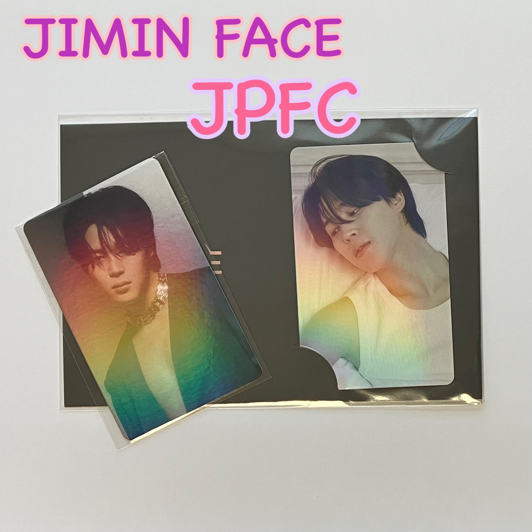 BTS 『FACE』JIMIN  JPFC 購入特典 ホログラムトレカ セット