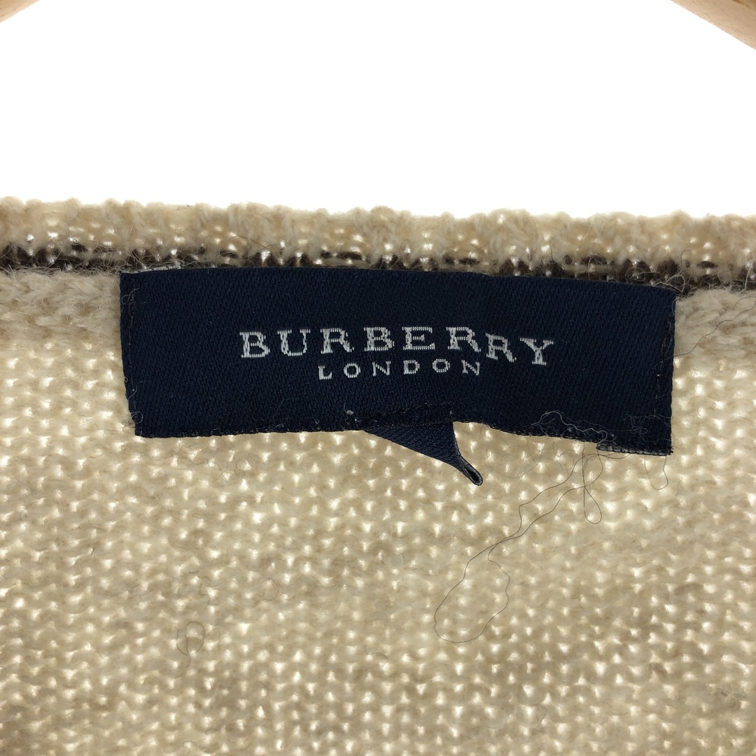 BURBERRY(バーバリー)の古着 バーバリー Burberry's BURBERRY LONDON Vネック ウールニットセーター メンズM /eaa344307 メンズのトップス(ニット/セーター)の商品写真