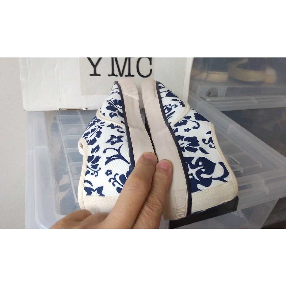 YMC(ワイエムシー)の定価15000 正規 新品 箱付 YMC デッキ シューズ 26.5 41 花柄 メンズの靴/シューズ(スニーカー)の商品写真