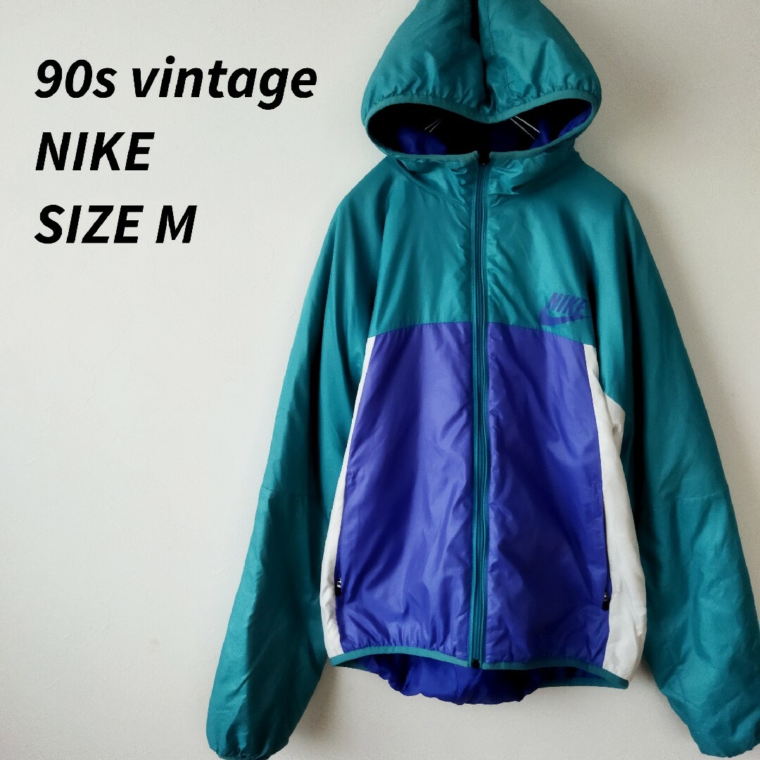 90s vintage NIKE ナイキ ダウンジャケット 中綿ジャケット | フリマアプリ ラクマ
