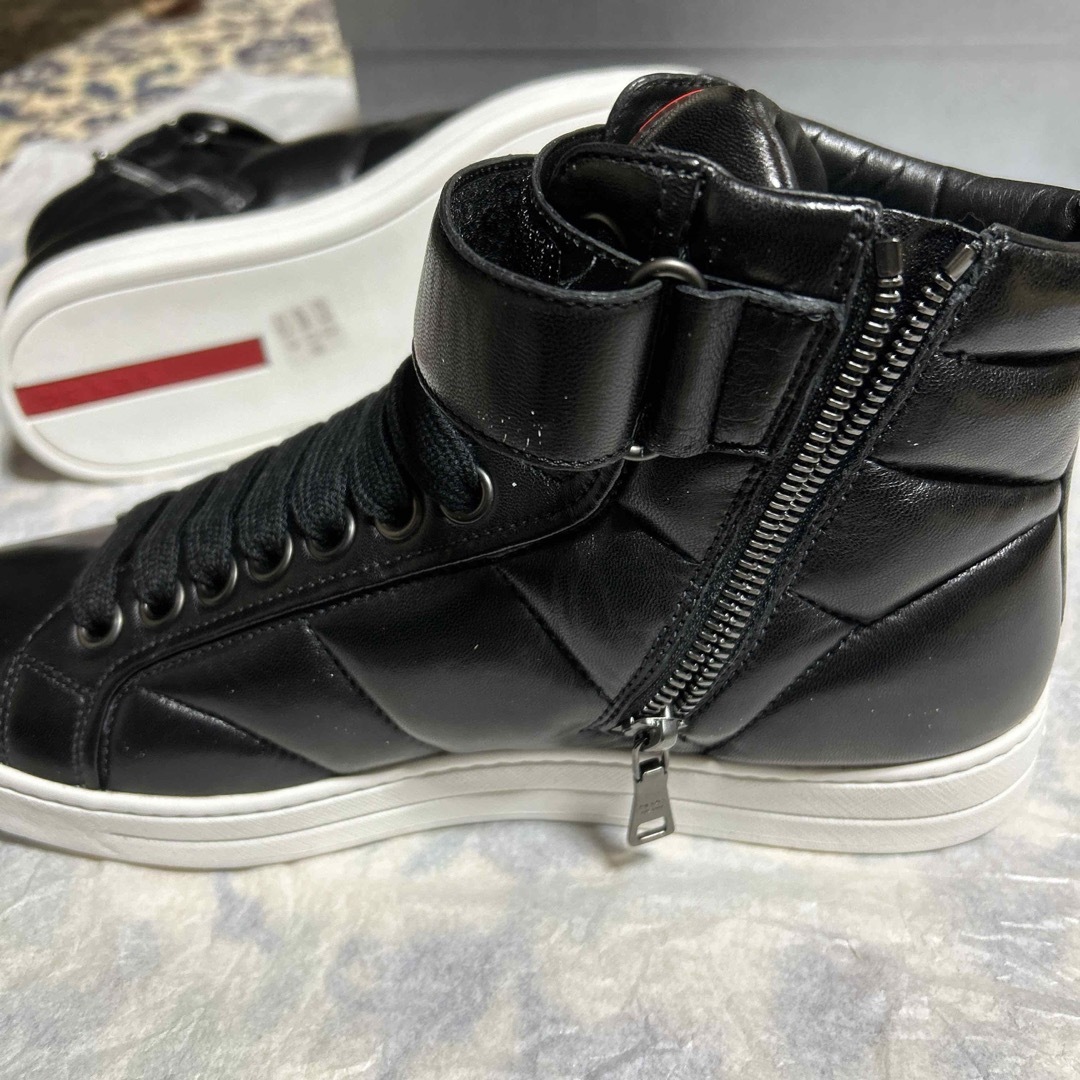 新品未使用⭐️ PRADA ハイカットスニーカー シューズ 靴 プラダ-