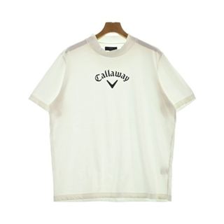 キャロウェイ(Callaway)のCallaway キャロウェイ Tシャツ・カットソー 3L 白 【古着】【中古】(Tシャツ/カットソー(半袖/袖なし))