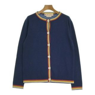 マルニ(Marni)のMARNI マルニ カーディガン 40(M位) 紺 【古着】【中古】(カーディガン)