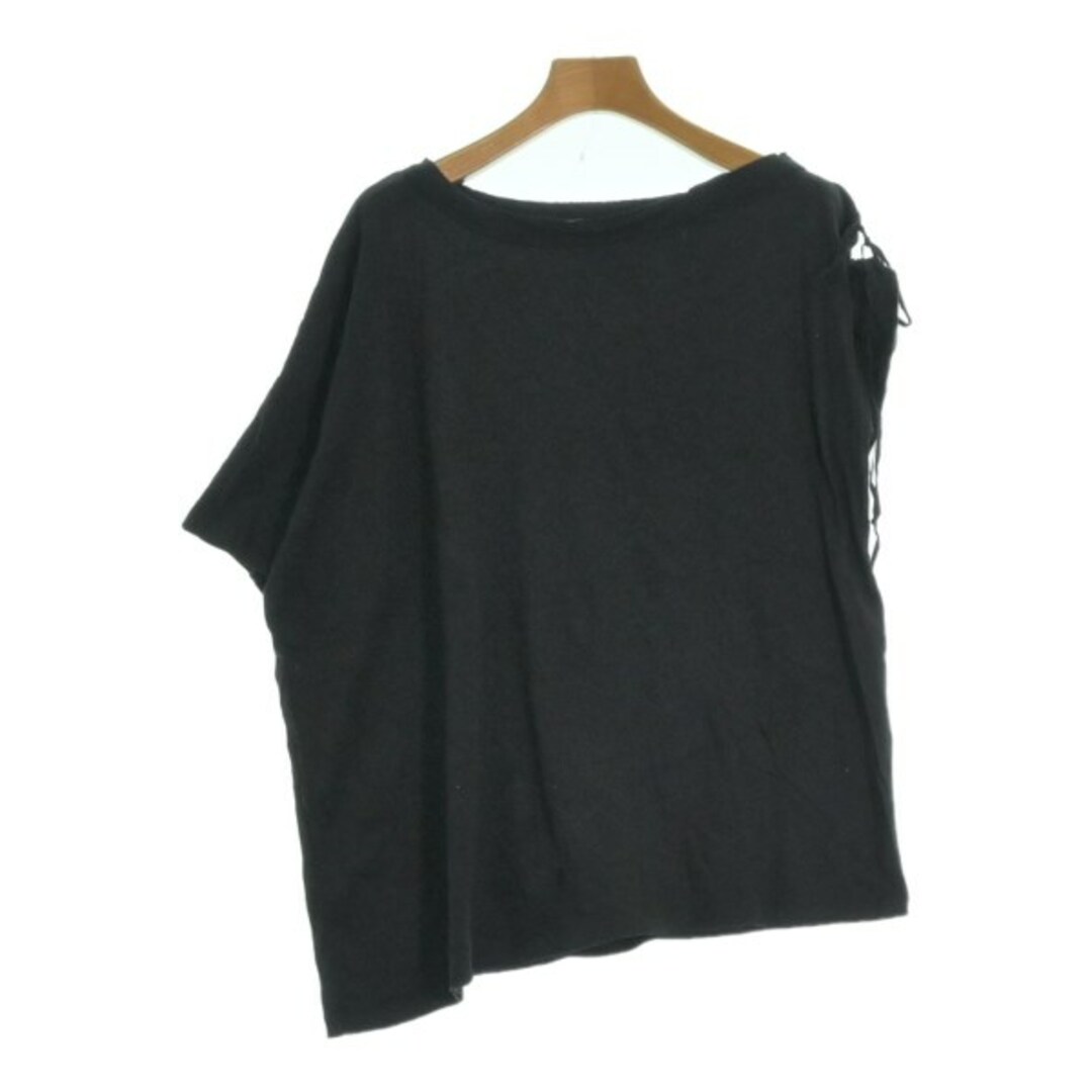 ANN DEMEULEMEESTER Tシャツ・カットソー 36(XS位) 黒 【古着】【中古】 | フリマアプリ ラクマ