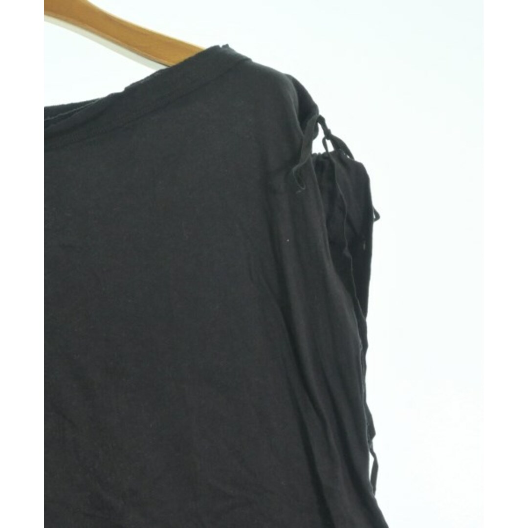 ANN DEMEULEMEESTER Tシャツ・カットソー 36(XS位) 黒 【古着】【中古】