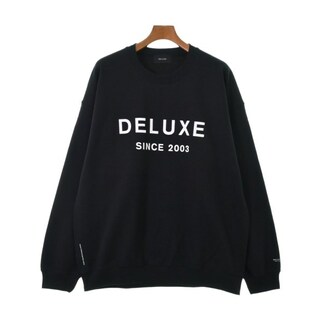 デラックス(DELUXE)のDeluxe デラックス スウェット XL 黒 【古着】【中古】(スウェット)