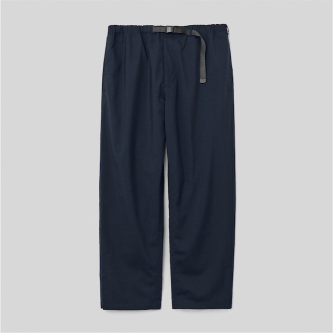 ennoy WOOL BLEND RIP STOP EASY PANTS M-