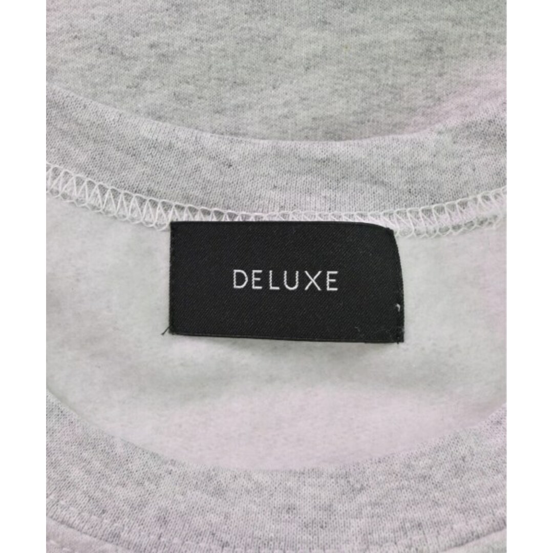 DELUXE(デラックス)のDeluxe デラックス スウェット L グレー 【古着】【中古】 メンズのトップス(スウェット)の商品写真