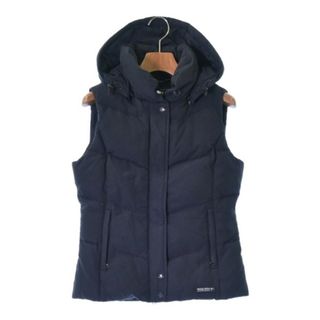 ウールリッチ(WOOLRICH)のWOOLRICH ウールリッチ ダウンジャケット/ダウンベスト S 紺 【古着】【中古】(ダウンジャケット)