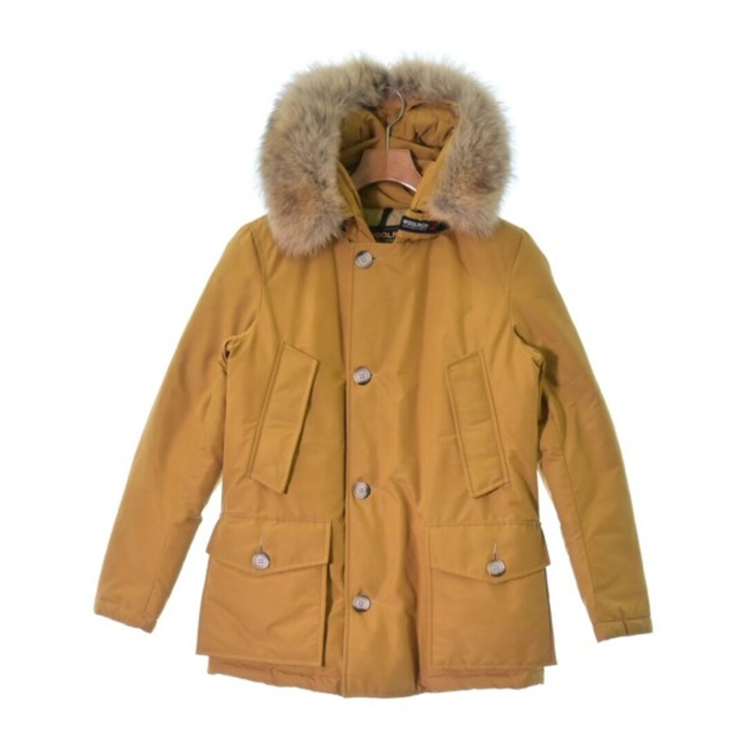 WOOLRICH ウールリッチ ダウンジャケット/ダウンベスト XS マスタード