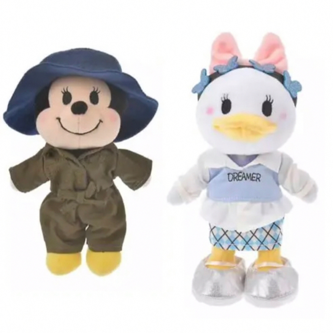 Disney(ディズニー)のご依頼品！新品未使用♥︎nuiMOsぬいぐるみ専用コスとジップバックセット エンタメ/ホビーのおもちゃ/ぬいぐるみ(キャラクターグッズ)の商品写真