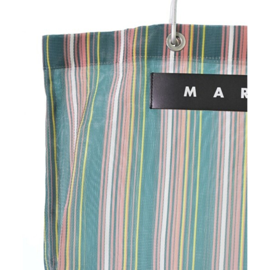 Marni(マルニ)のMARNI マルニ トートバッグ - 緑系x白xピンクベージュ系等 【古着】【中古】 レディースのバッグ(トートバッグ)の商品写真