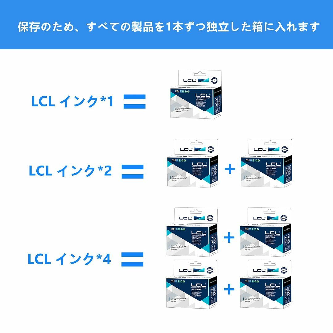 LCL EPSON用 エプソン用 ICC93L ICM93L ICY93L 顔料 6