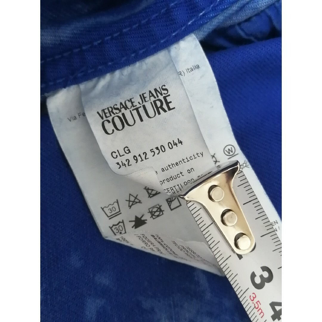 ★新品・メンズ★【Versace Jeans Couture】ブルー　48