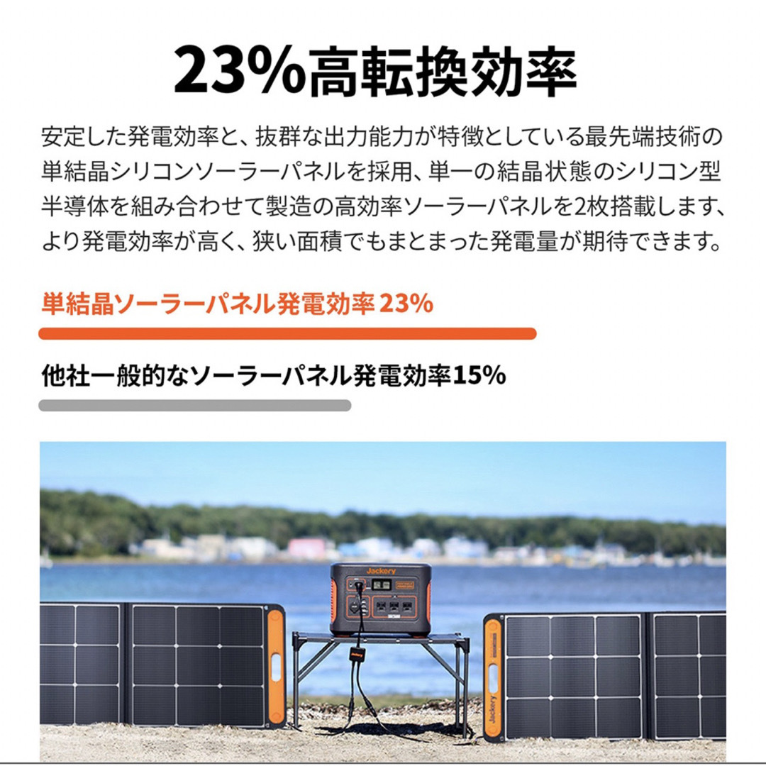 Jackery SolarSaga 100  ソーラーパネル　新品未開封