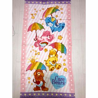 ケアベア(CareBears)の☆激レア! ☆タグ付き新品☆ケアベア バスタオル(キャラクターグッズ)