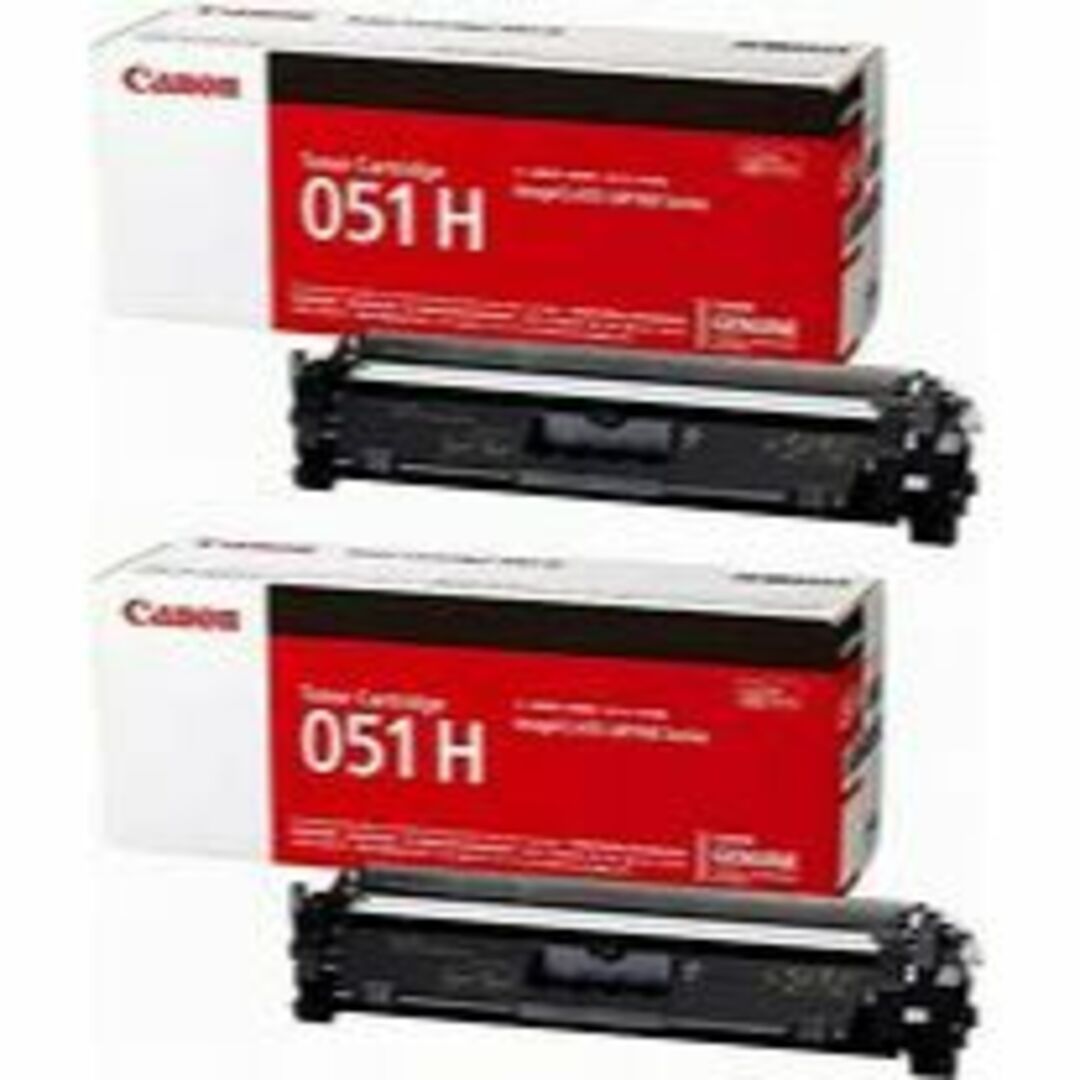 Canon CRG-051H 2個セット 新品未使用未開封約4100ページ適応機種