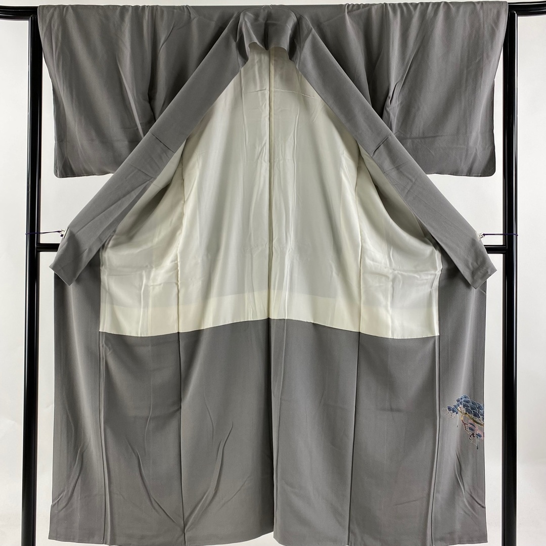 色留袖 身丈154.5cm 裄丈64cm 正絹 名品 6