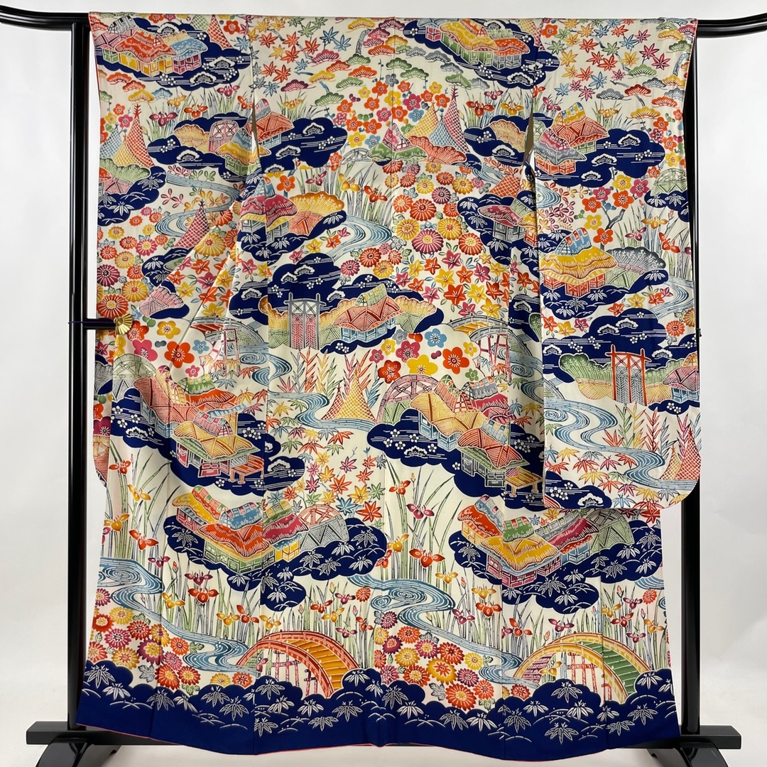 振袖 美品 名品 身丈159cm 裄丈66cm 正絹