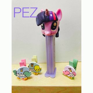 PEZ マイリトルポニー&ファンシークリップ(キャラクターグッズ)