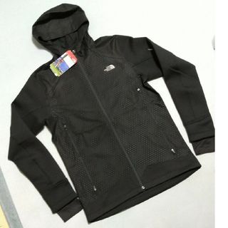 ザノースフェイス(THE NORTH FACE)のタグ付き　ノースフェイス  USA企画 撥水・防風 ソフトシェル ジャケット黒(その他)