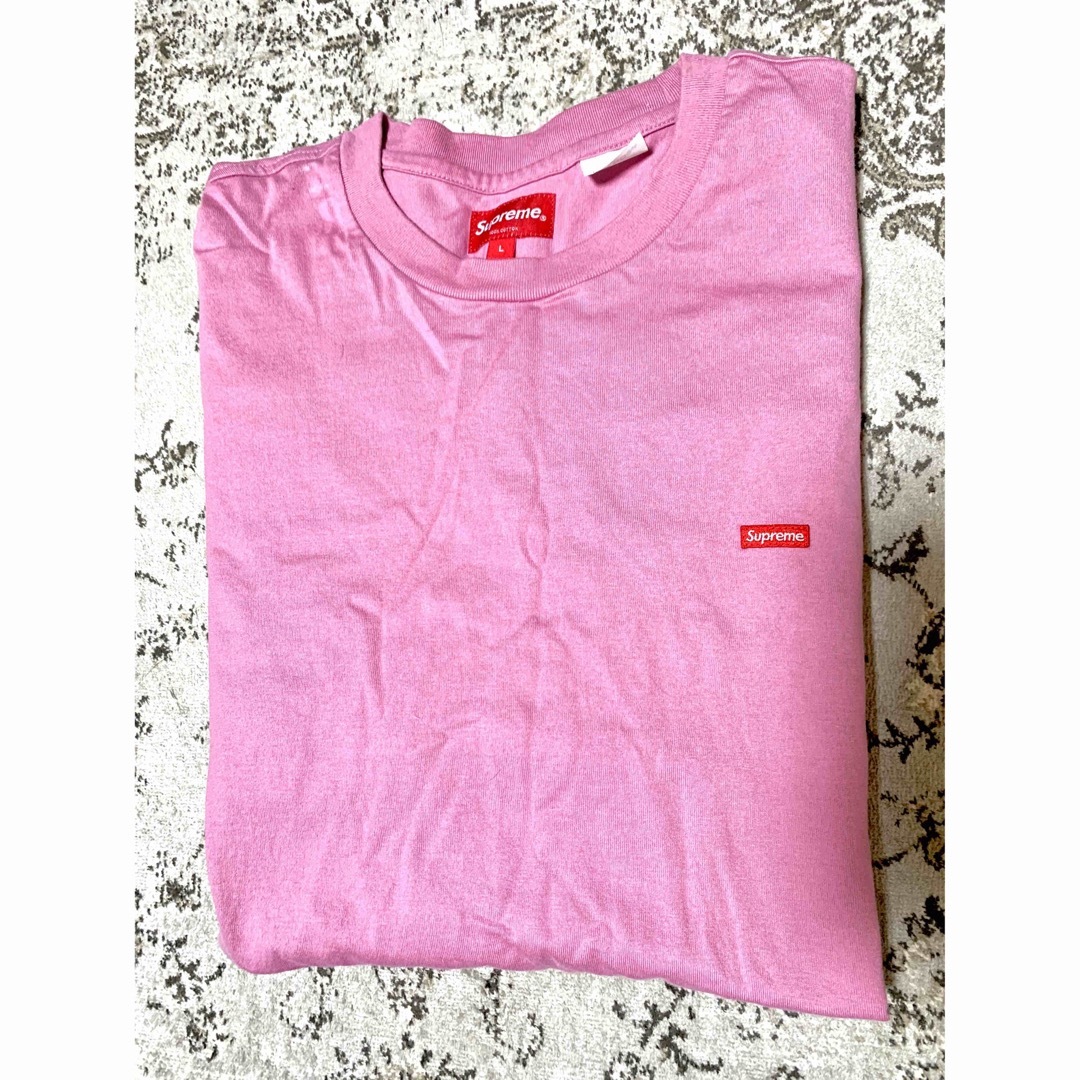 メンズ【Supreme】"SMALL BOX L\S TEE" ボックスロゴ Tシャツ