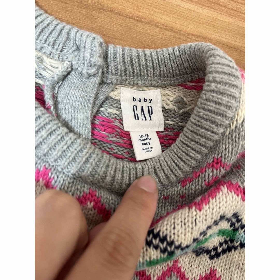 babyGAP(ベビーギャップ)のbaby GAP チュニック　90〜100 キッズ/ベビー/マタニティのキッズ服女の子用(90cm~)(ワンピース)の商品写真