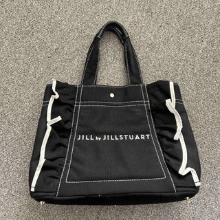 ☆新品・未使用♡ジルバイジルスチュアート フリルトートバッグ(小) ブラック