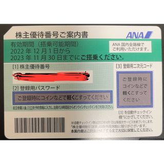 エーエヌエー(ゼンニッポンクウユ)(ANA(全日本空輸))のANA 株主優待　(航空券)